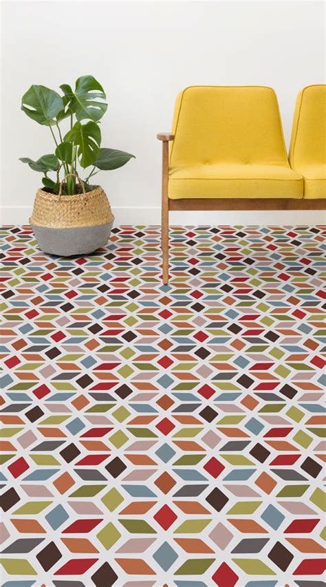 retro vinyl flooring patterns - Un Waddell