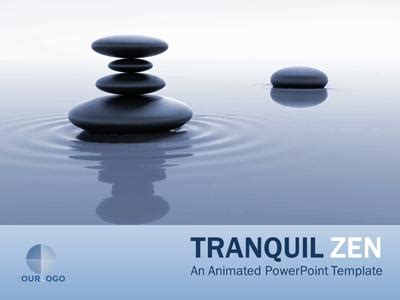 Tranquil Zen - A PowerPoint Template from PresenterMedia.com