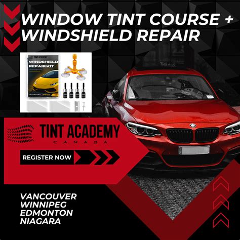 Rock Chip Repair + Window Tinting Course – Tint Academy