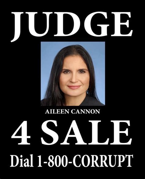 FARK.com: (13113264) Surely Judge Aileen Corruptio-- er, Cannon will ...