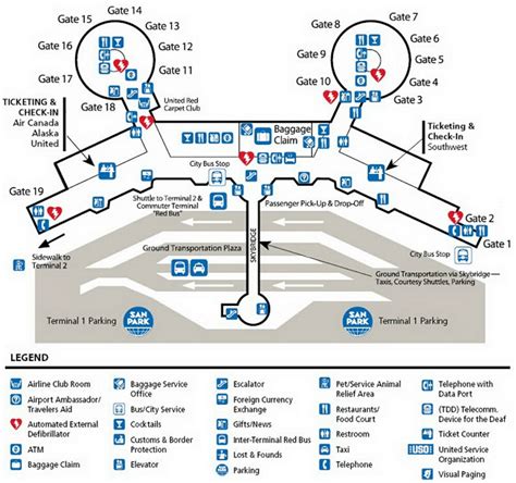 Airport Terminal Map - san-diego-airport-terminal-1.jpg