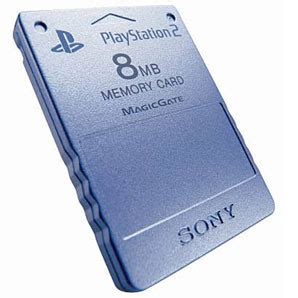 my playstation: ps2 memory card