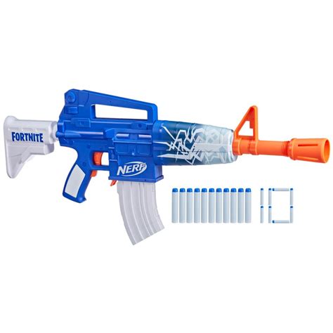 Fortnite Nerf Blue Shock Blaster - Entertainment Earth