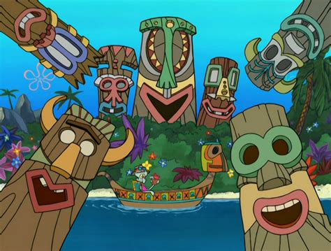 Squidward's Tiki Land | Encyclopedia SpongeBobia | Fandom