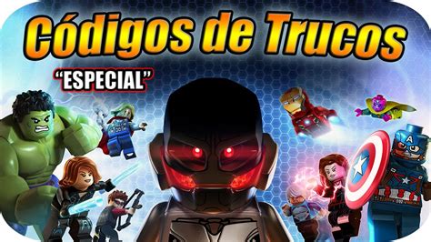 LEGO MARVEL VENGADORES - CÓDIGOS DE TRUCOS [ESPECIAL] - YouTube