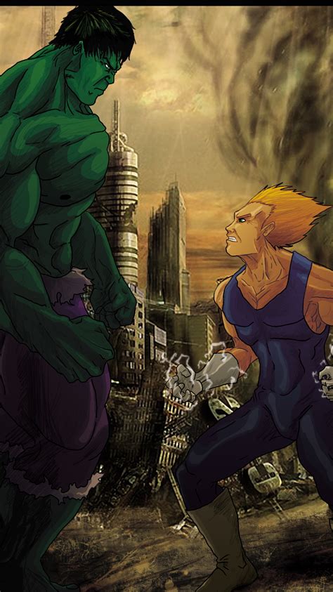 Image - Vegeta VS Hulk Promo Art by Gourmandhast-1- 1.jpg | Dragonball Fanon Wiki | FANDOM ...