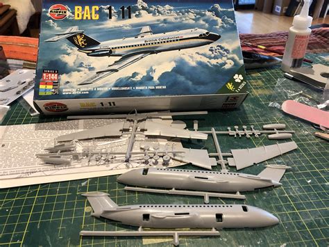 Airfix BAC 1-11 - FINISHED - A Kit You Built As A Kid GB - Britmodeller.com