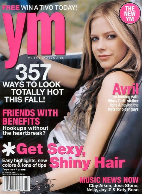 Avril Lavigne Photo: magazine covers