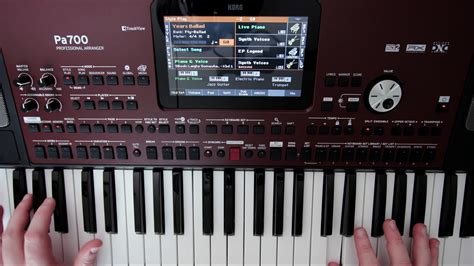 Korg PA700 Overview and Style Demos Chords - Chordify