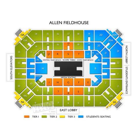 Allen Fieldhouse Seating Chart And Tickets Guide