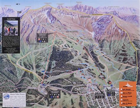 Alyeska Ski Area Trail Map