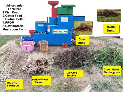 Organic Manure Making Machine, Capacity: 35Kg/Hr, High Quality at best ...