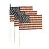 Tea Stained American Flag 50 Stars Nylon Sleeve 3' X 5' - 36" X 60 ...