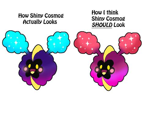 Shiny Fixing - How Shiny Cosmog Should Look by Rotommowtom on DeviantArt