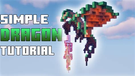 EASY Dragon Build Tutorial-Minecraft! - YouTube