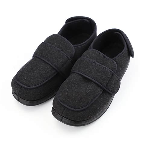 MEJORMEN Mens Diabetic Slippers Edema Shoes with Adjustable Closures Extra Wide Width House ...