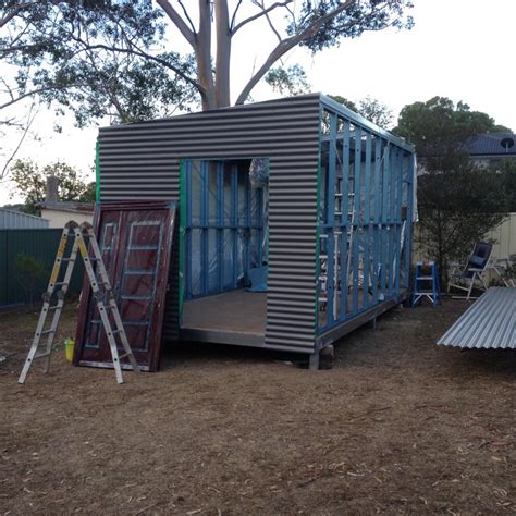 DIY storage pod 3m x 6m rapidly completed in Toongabbie, Sydney NSW