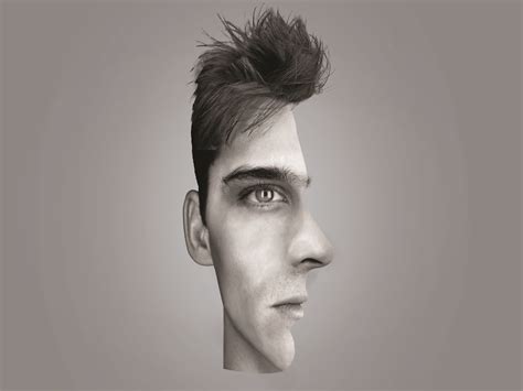 Illusion Face by Ashley Jeziorski on Dribbble