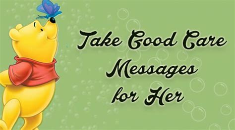 Take Good Care Messages for Her