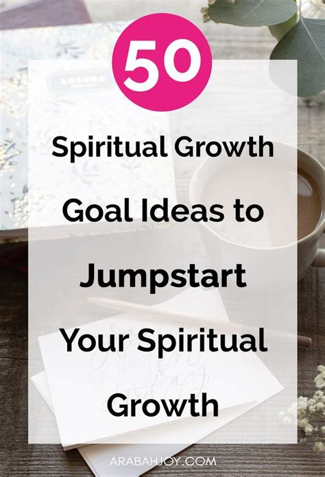 50 spiritual growth goal ideas to jumpstart your spiritual growth – Artofit