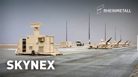 Rheinmetall Air Defence: Oerlikon Skynex Air Defence System - YouTube