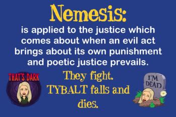 Nemesis by Beauty in the Books | Teachers Pay Teachers