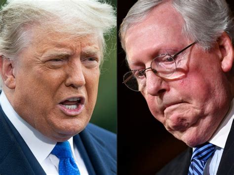 Trump and Mitch McConnell battle for the soul of the Republican party