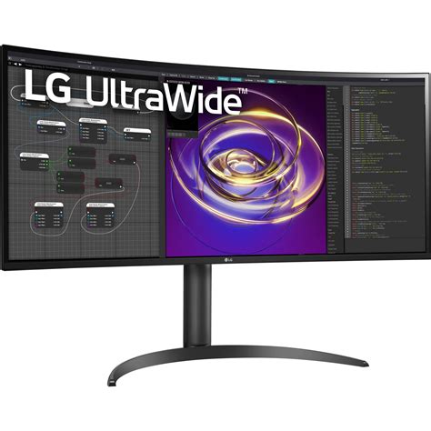 LG 34" LG Monitor Curved 34BP85C-B B&H Photo Video