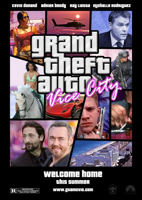 GTA: Vice City Movie Poster by Nakabeast on DeviantArt