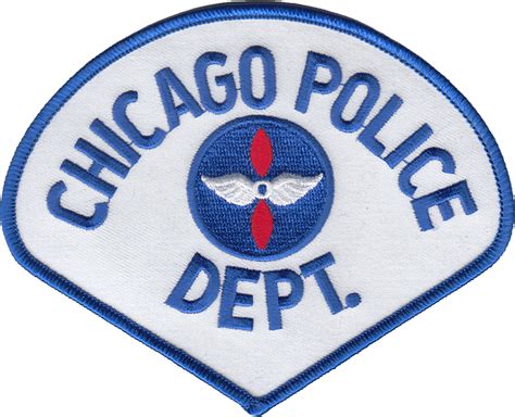 CHICAGO POLICE SHOULDER PATCH: Aviation Teardrop - Chicago Cop Shop