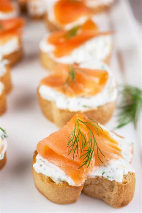 Smoked Salmon Crostini with Dill Ricotta | The Rustic Foodie®