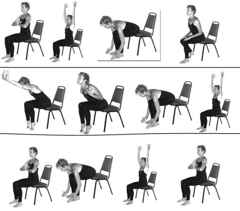 9 best Chair yoga for Seniors images on Pinterest | Chair yoga, Chair ...