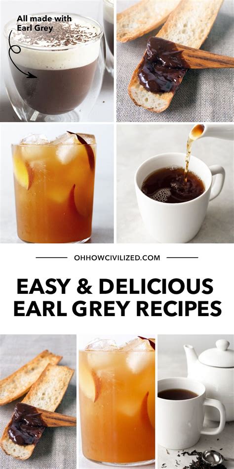 Easy & Delicious Earl Grey Recipes | Tea drink recipes, Tea recipes, Hot tea recipes