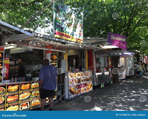 Food Trucks in Portland, Oregon Editorial Photo - Image of outdoor ...