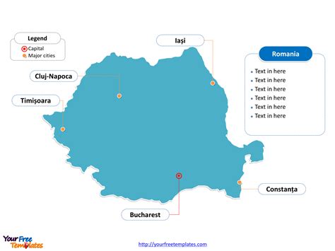 romania_outline_map - Free PowerPoint Template