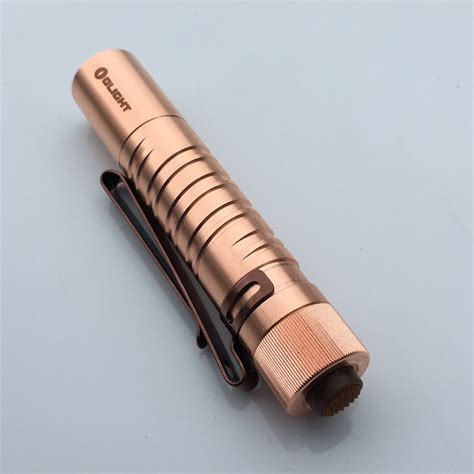 Olight I5T EOS Copper 300 Lumen 1x AA EDC Flashlight FL-OL-I5T-CU ...