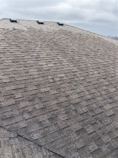 Wind damage shingles on the west side of the roof - Litespeed ...