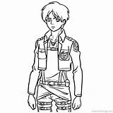 Attack On Titan Levi Coloring Pages sketch template