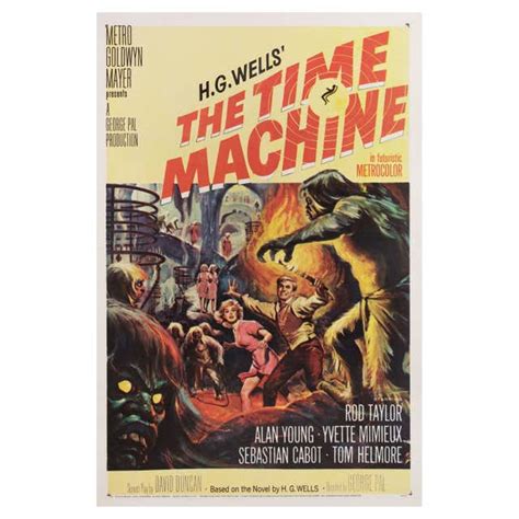 Time Machine, The (1960) Poster For Sale at 1stDibs | the time machine 1960 poster