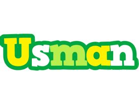 Usman Logo | Name Logo Generator - Popstar, Love Panda, Cartoon, Soccer ...