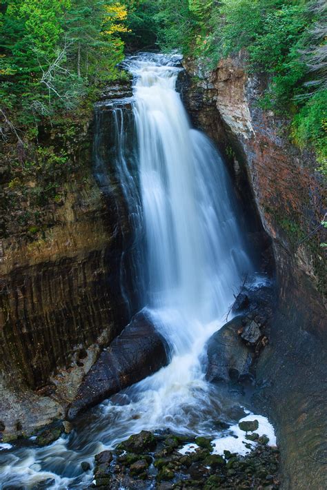 Miners Falls by James Marvin Phelps | 500px | Pictured rocks national ...