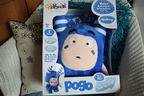 Voice activated Walking Pogo - Oddbods - Golden Bear Toys | Mummy Memories