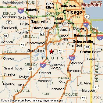 Where is Elwood, Illinois? see area map & more