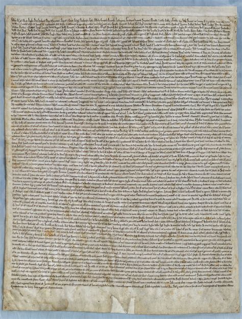 Magna Carta, 1215 - The National Archives