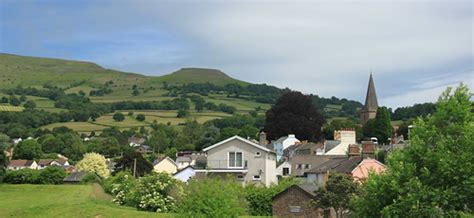 View over Crickhowell to Table Top | Mike Finn | Flickr