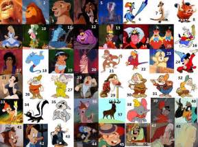 Disney Characters ( pics ) Part I | Disney quiz, Disney characters ...