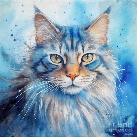 Lovely Cat Lady Digital Art by Jutta Maria Pusl - Fine Art America