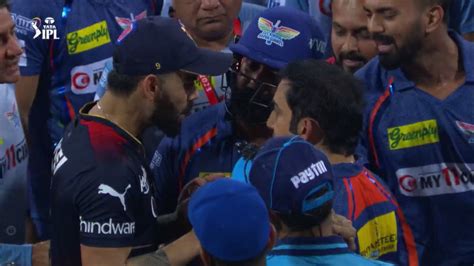 Virat Kohlis On Field Spat With Gautam Gambhir, Naveen-ul-Haq Post LSG vs RCB Match Goes Viral ...