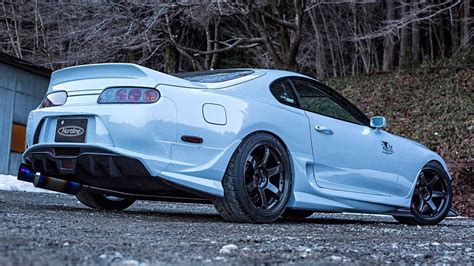 Toyota Supra, Toyota, Japanese cars, JDM, sports car, grey cars, gravel ...