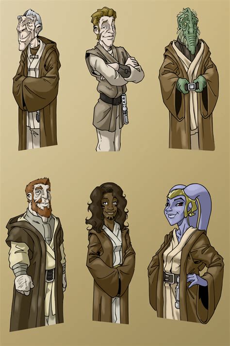 Jedi Masters by Manin on DeviantArt